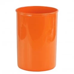 Calypso Basics Large Plastic Utensil Holder, Orange