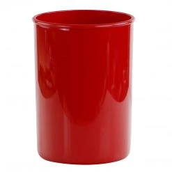 Calypso Basics Large Plastic Utensil Holder, Red