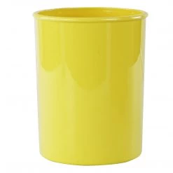 Calypso Basics Mini Plastic Utensil Holder, Lemon