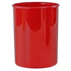 Calypso Basics Mini Plastic Utensil Holder, Red