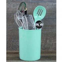Calypso Basics Large Plastic Utensil Holder, Seafoam