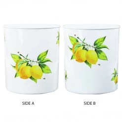 Calypso Basics X-Large Plastic Utensil Holder, Fresh Lemon