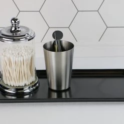 Calypso Basics Tidbit Melamine Tray, Black