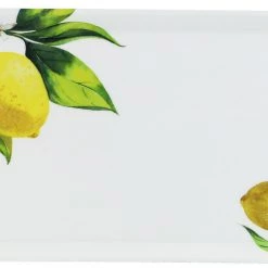 Calypso Basics Melamine Tidbit Tray, Fresh Lemons
