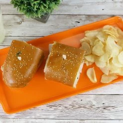 Calypso Basics Tidbit Melamine Tray, Orange 7 Calypso Basics Tidbit Melamine Tray, Orange