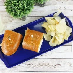 Calypso Basics Tidbit Melamine Tray, Indigo