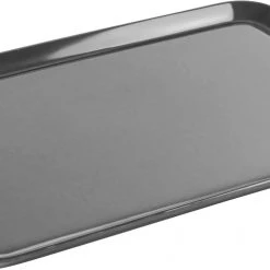 Calypso Basics Rectangular Melamine Tray, Charcoal
