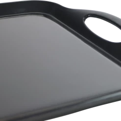 Calypso Basics Rectangular Melamine Tray, Charcoal