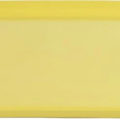 Calypso Basics Rectangular Melamine Tray, Lemon