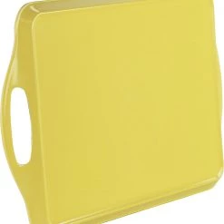 Calypso Basics Rectangular Melamine Tray, Lemon