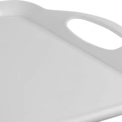 Calypso Basics Rectangular Melamine Tray, White