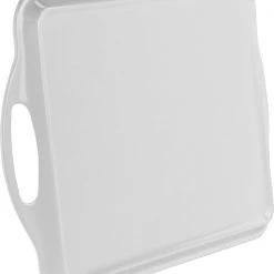 Calypso Basics Rectangular Melamine Tray, White