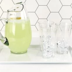 Calypso Basics Rectangular Melamine Tray, White