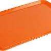 Calypso Basics Rectangular Melamine Tray, Orange