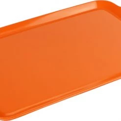 Calypso Basics Rectangular Melamine Tray, Orange