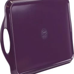 Calypso Basics Rectangular Melamine Tray, Plum