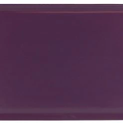 Calypso Basics Rectangular Melamine Tray, Plum