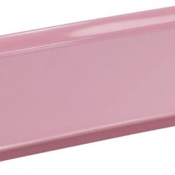 Calypso Basics Rectangular Melamine Tray, Pink