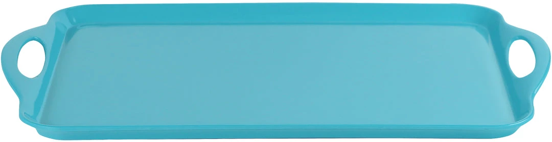 Calypso Basics Rectangular Melamine Tray, Turquoise 5 Calypso Basics Rectangular Melamine Tray, Turquoise