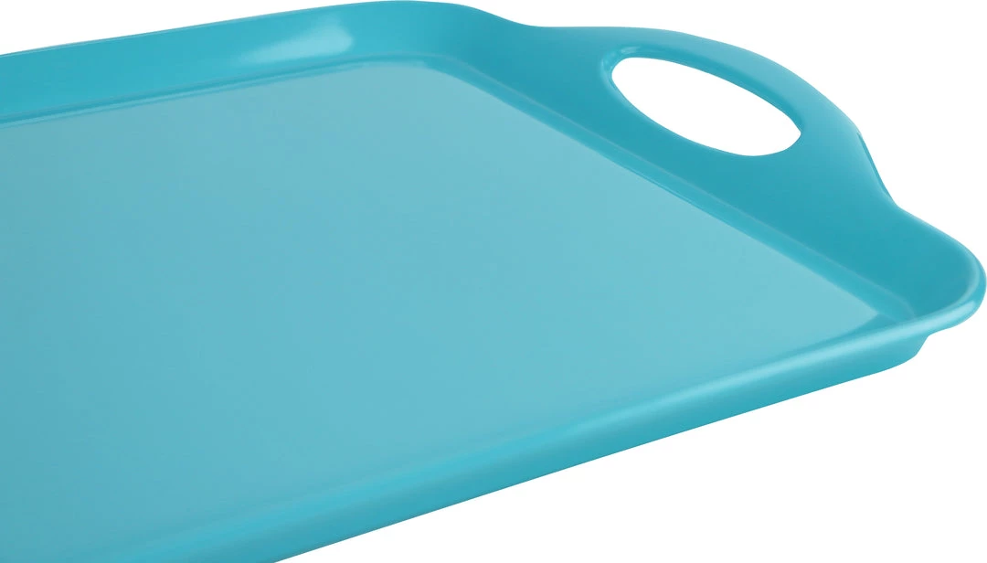 Calypso Basics Rectangular Melamine Tray, Turquoise 7 Calypso Basics Rectangular Melamine Tray, Turquoise