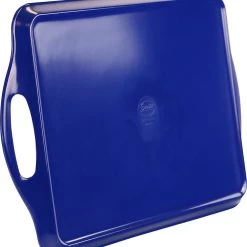 Calypso Basics Rectangular Melamine Tray, Indigo