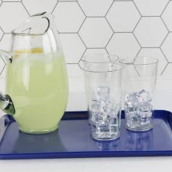 Calypso Basics Rectangular Melamine Tray, Indigo