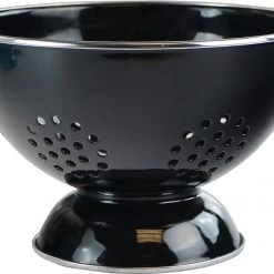Calypso Basics Powder Coated Colanders, Various Sizes, Black 17 Calypso Basics Powder Coated Colanders, Various Sizes, Black