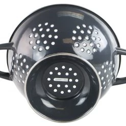 Reston Lloyd Ltd. Charcoal Enamel Colander, Multiple Sizes CALYPSO BASICS