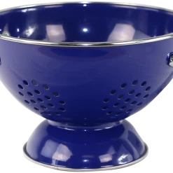 Calypso Basics Powder Coated Colanders, Various Sizes, Indigo