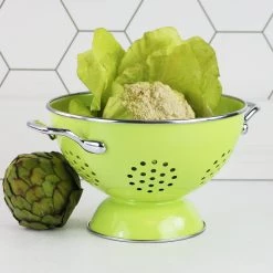 Calypso Basics Powder Coated Colanders, Various Sizes, Lime 19 Calypso Basics Powder Coated Colanders, Various Sizes, Lime