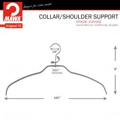 MAWA Silhouette Ultra Thin, 42-FT, Hanger, Silver