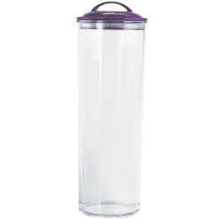 Reston Lloyd Ltd. Acrylic Spaghetti Canister, Plum