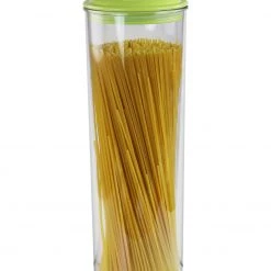 Reston Lloyd Ltd. CALYPSO BASICS Acrylic Spaghetti Canister, Lime