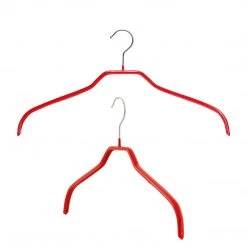 MAWA Silhouette, 41-F, Hanger, Red MAWA HANGERS 15 MAWA Silhouette, 41-F, Hanger, Red MAWA HANGERS