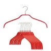 MAWA Silhouette, 41-F, Hanger, Red MAWA HANGERS