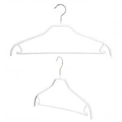 MAWA Silhouette, 41-FRS, Pant Bar/Skirt Hook Hanger, White 17 MAWA Silhouette, 41-FRS, Pant Bar/Skirt Hook Hanger, White