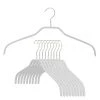 MAWA Silhouette Extra Wide, 45-F, Hanger, White MAWA HANGERS