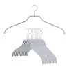 MAWA MAWA HANGERS Silhouette Extra Wide, 45-F, Hanger, Silver