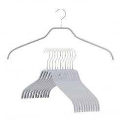 MAWA MAWA HANGERS Silhouette Extra Wide, 45-F, Hanger, Silver
