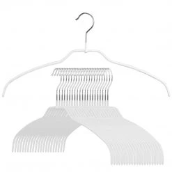 MAWA Silhouette Ultra Thin, 42-FT, Hanger, White MAWA HANGERS