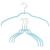MAWA MAWA HANGERS Silhouette Ultra Thin, 42-FT, Hanger, Blue