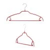 MAWA Silhouette Ultra Thin, 42-FTU, Pant Bar/Skirt Hook Hanger, Red