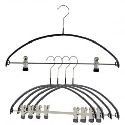 MAWA Euro, 40-PK, Pant Bar With Two Clips, Black