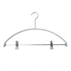 MAWA Euro, 40-PK, Pant Bar With Two Clips, Silver