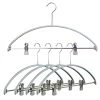 MAWA Euro, 40-PK, Pant Bar With Two Clips, Silver