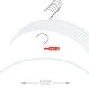 MAWA Euro, 46-P, Extra Wide Hanger, White MAWA HANGERS