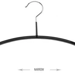 MAWA Euro, 36-P, Narrow Hanger, Black