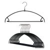 MAWA Euro Ultra Thin, 42-PTU, Pant Bar/Skirt Hook Hanger, Black MAWA HANGERS 2 MAWA Euro Ultra Thin, 42-PTU, Pant Bar/Skirt Hook Hanger, Black MAWA HANGERS