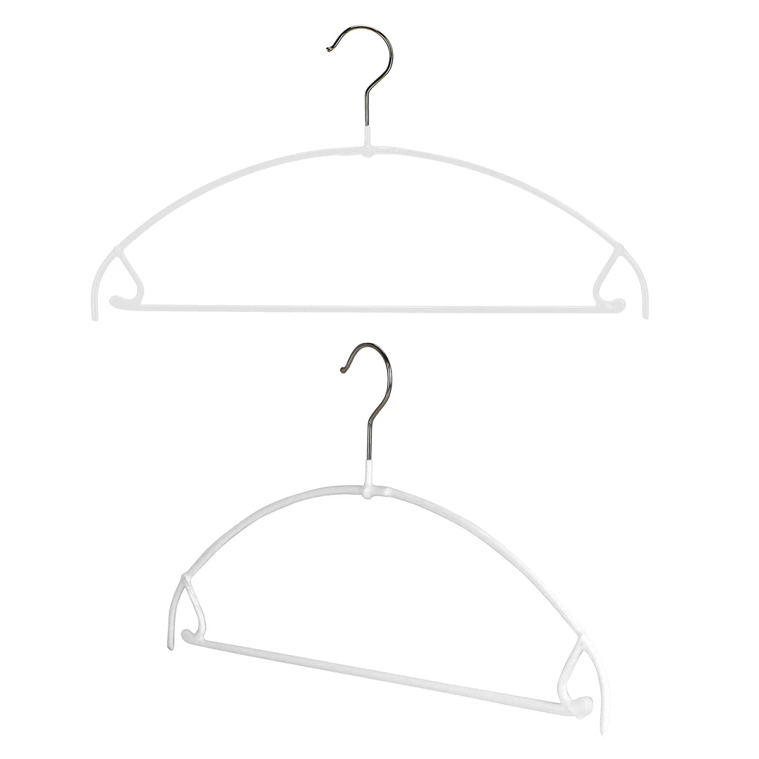 MAWA Euro Ultra Thin, 42-PTU, Pant Bar/Skirt Hook Hanger, White MAWA HANGERS 10 MAWA Euro Ultra Thin, 42-PTU, Pant Bar/Skirt Hook Hanger, White MAWA HANGERS
