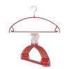 MAWA Euro Ultra Thin, 42-PTU, Pant Bar/Skirt Hook Hanger, Red MAWA HANGERS